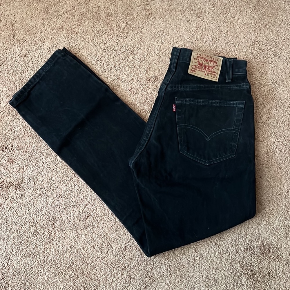 Vintage - Levi's Denim Jeans - 505 Straight Leg - W32 L32